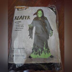 Reaper Kids Costume - Black and Green Size 3T